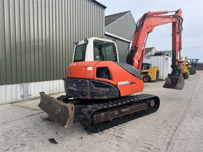 Kubota KX080-3 Digger - Excavadora de cadenas: foto 4 Kubota KX080-3 Digger - Excavadora de cadenas: foto 4