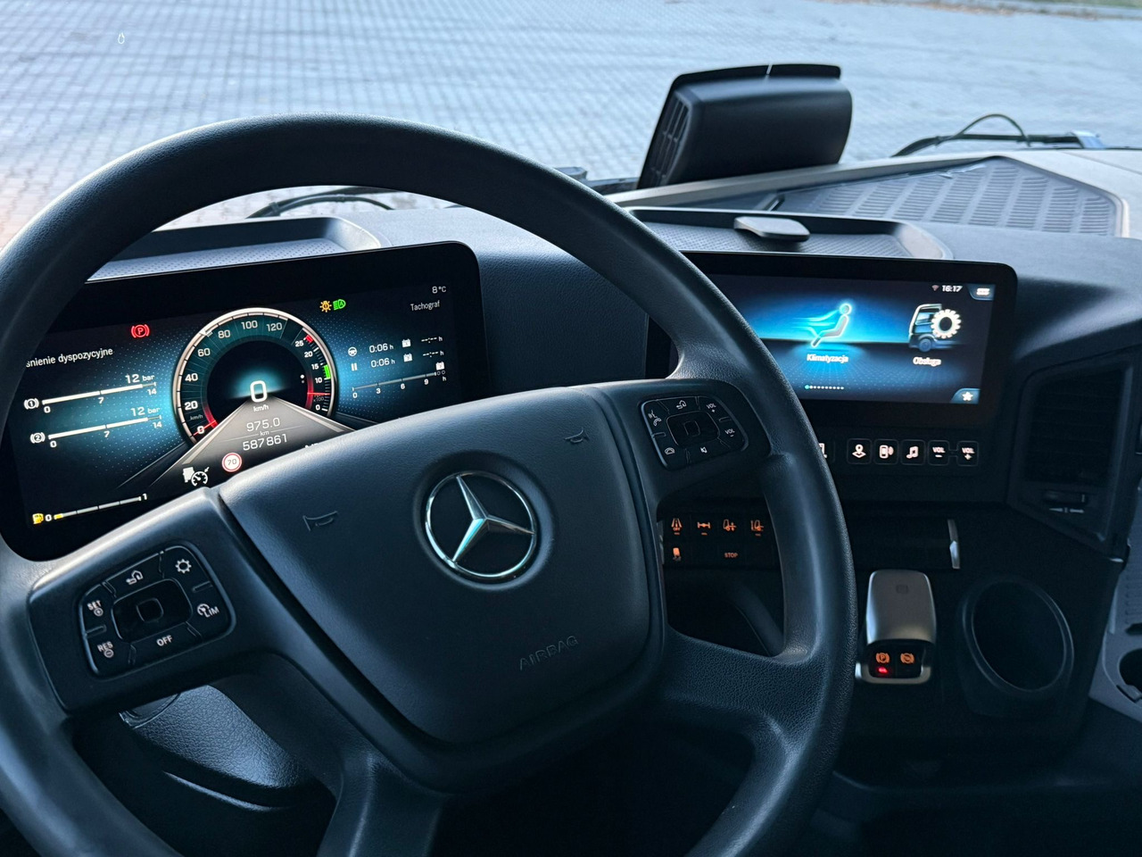 Camión lona MERCEDES-BENZ ACTROS 1845 / FIRANKA / 19 EUROPALET / DUŻA KABINA / AUTOMAT / 2021: foto 23