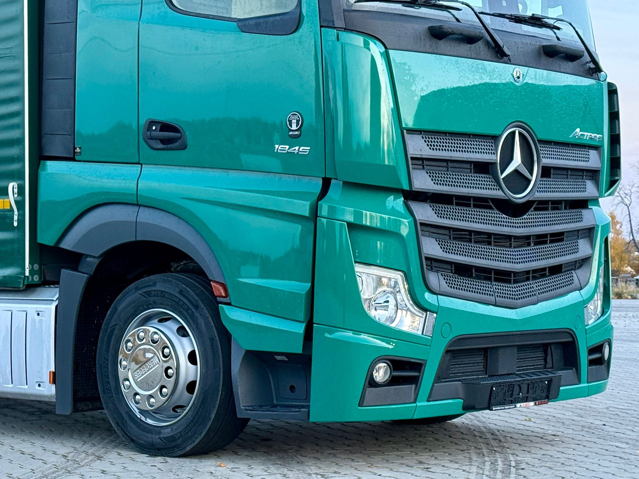 Camión lona MERCEDES-BENZ ACTROS 1845 / FIRANKA / 19 EUROPALET / DUŻA KABINA / AUTOMAT / 2021: foto 14
