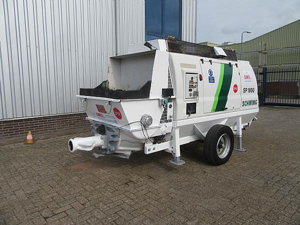 2014 SCHWING BP 1800 D -129 KW static pump - Bomba de hormigon estacionaria: foto 3 2014 SCHWING BP 1800 D -129 KW static pump - Bomba de hormigon estacionaria: foto 3