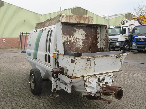 2015 SP 1800 D4 125 KW trailer static pump - Bomba de hormigon estacionaria: foto 4 2015 SP 1800 D4 125 KW trailer static pump - Bomba de hormigon estacionaria: foto 4