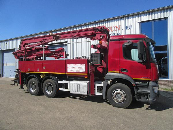 2017 SCHWING S24 X / MB AROCS - Bomba de hormigón: foto 1 2017 SCHWING S24 X / MB AROCS - Bomba de hormigón: foto 1