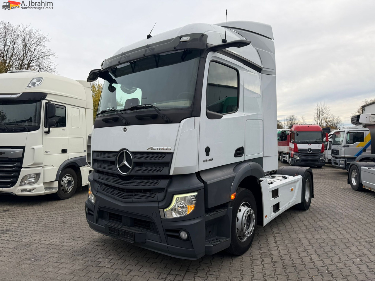 Mercedes-Benz Actros 1846LS Streamspace | Retarder | Euro 6d | Blatt Luft | Original Kilometer - Cabeza tractora: foto 1 Mercedes-Benz Actros 1846LS Streamspace | Retarder | Euro 6d | Blatt Luft | Original Kilometer - Cabeza tractora: foto 1