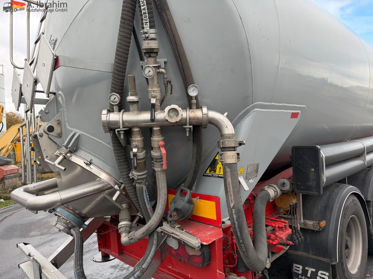 Feldbinder KIP 57.3 Kippsilo | 57 m³ | Scheibenbremse| 24V Hydr. - Semirremolque silo: foto 2 Feldbinder KIP 57.3 Kippsilo | 57 m³ | Scheibenbremse| 24V Hydr. - Semirremolque silo: foto 2