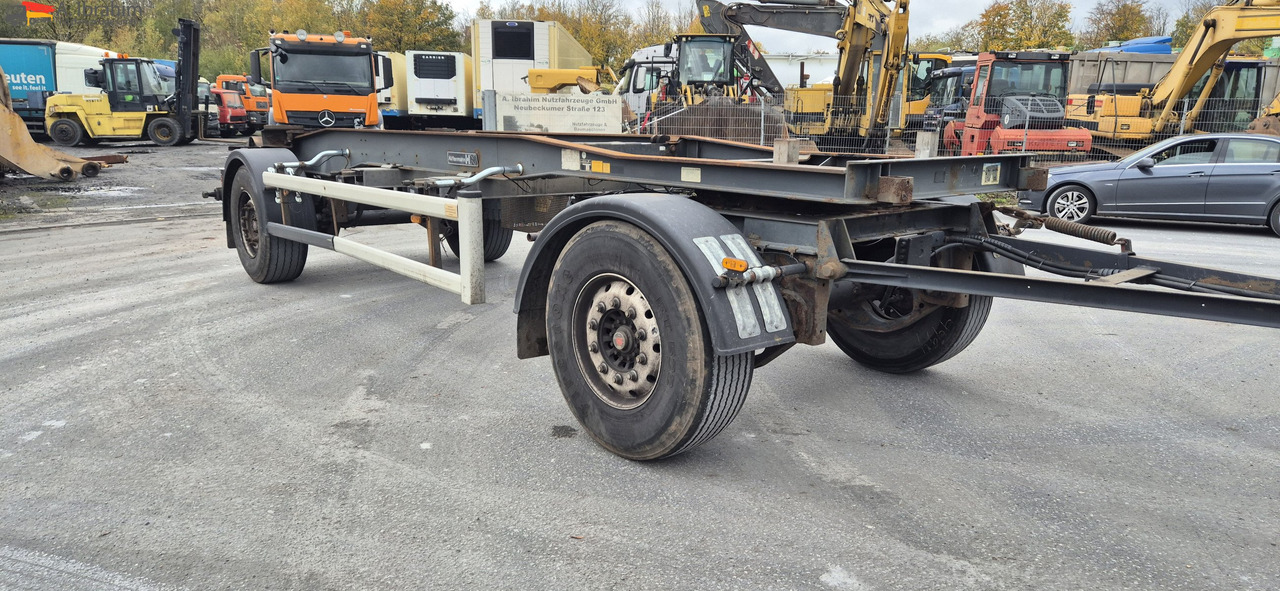 Remolque multilift/ Portacontenedores de cadenas Hueffermann HSA 1870 mit Schlitten Zustand normal: foto 8 Remolque multilift/ Portacontenedores de cadenas Hueffermann HSA 1870 mit Schlitten Zustand normal: foto 8