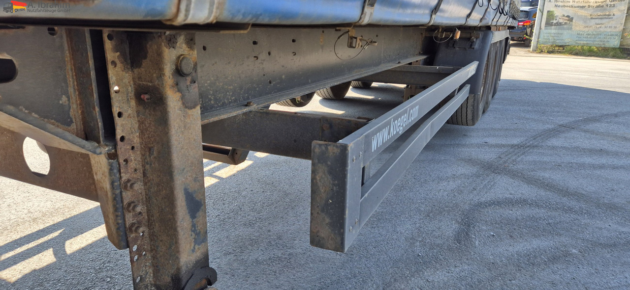 Kögel SN24 Standard, Edscha, Trommelbremse - Semirremolque lona: foto 4 Kögel SN24 Standard, Edscha, Trommelbremse - Semirremolque lona: foto 4