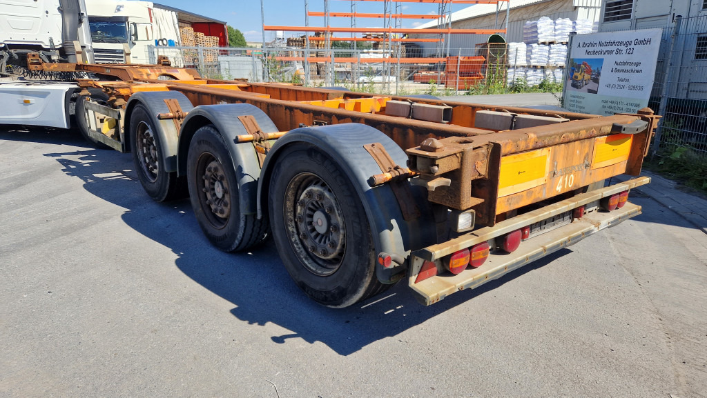 Semirremolque portacontenedore/ Intercambiable M&V Euro 902K Containerchassis 2x 20, 30, 40 ft Zustand normal: foto 15