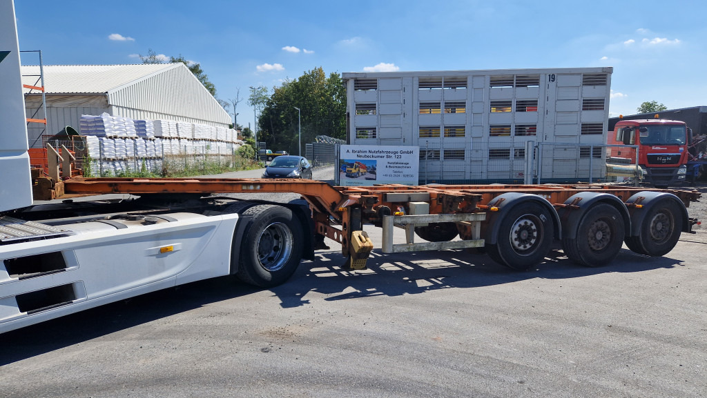 Semirremolque portacontenedore/ Intercambiable M&V Euro 902K Containerchassis 2x 20, 30, 40 ft Zustand normal: foto 8
