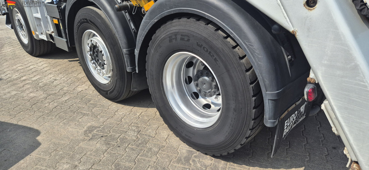 Mercedes-Benz 2546 L Meiller Absetzkipper 6x2, Vorlauf-Lenkachse, mp3 - Camión portacontenedor de cadenas: foto 3 Mercedes-Benz 2546 L Meiller Absetzkipper 6x2, Vorlauf-Lenkachse, mp3 - Camión portacontenedor de cadenas: foto 3