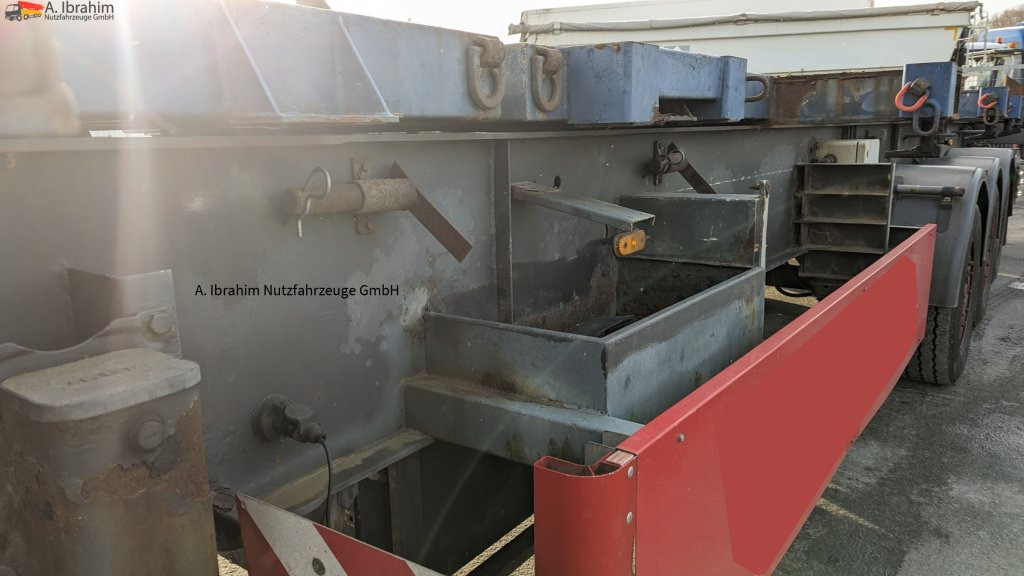 Semirremolque plataforma/ Caja abierta Meusburger MPS-3 Schräglader: foto 11