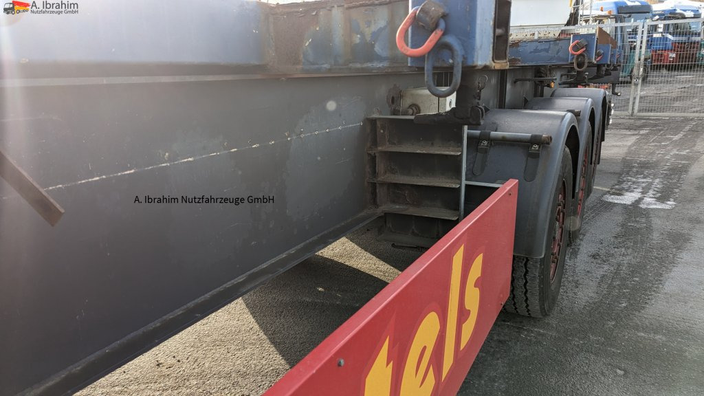 Semirremolque plataforma/ Caja abierta Meusburger MPS-3 Schräglader: foto 12