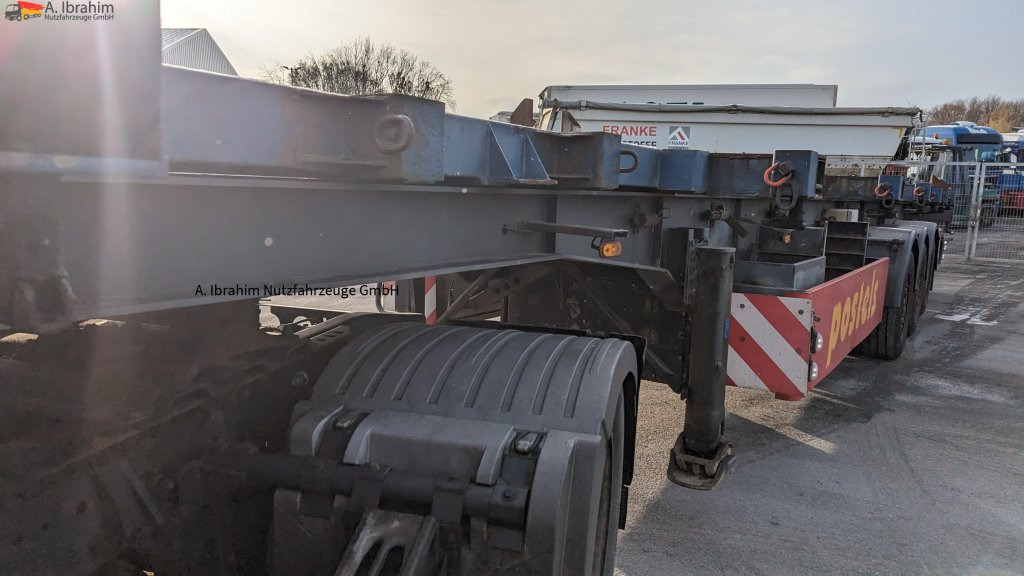 Semirremolque plataforma/ Caja abierta Meusburger MPS-3 Schräglader: foto 9