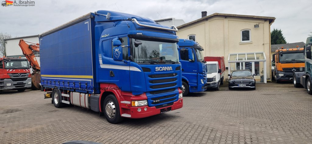 Camión lona Scania R410 Retarder, Klima, Standklima: foto 9