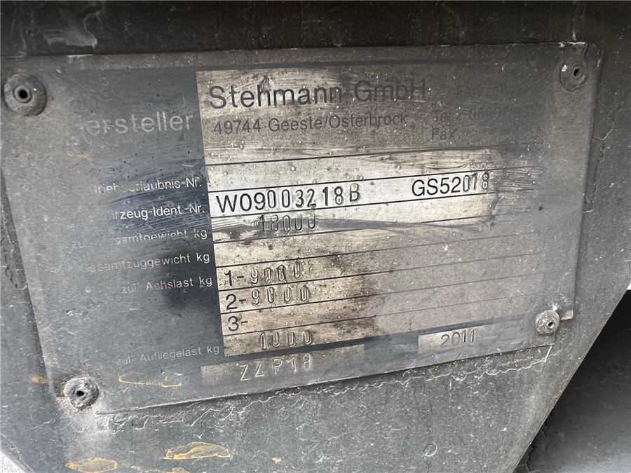 Semirremolque lona STEHMANN ZZP18: foto 13