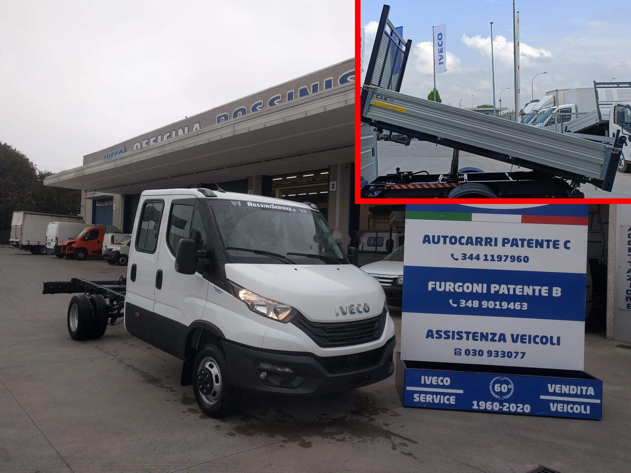 Furgoneta basculante, Furgoneta combi IVECO DAILY 35C18: foto 1