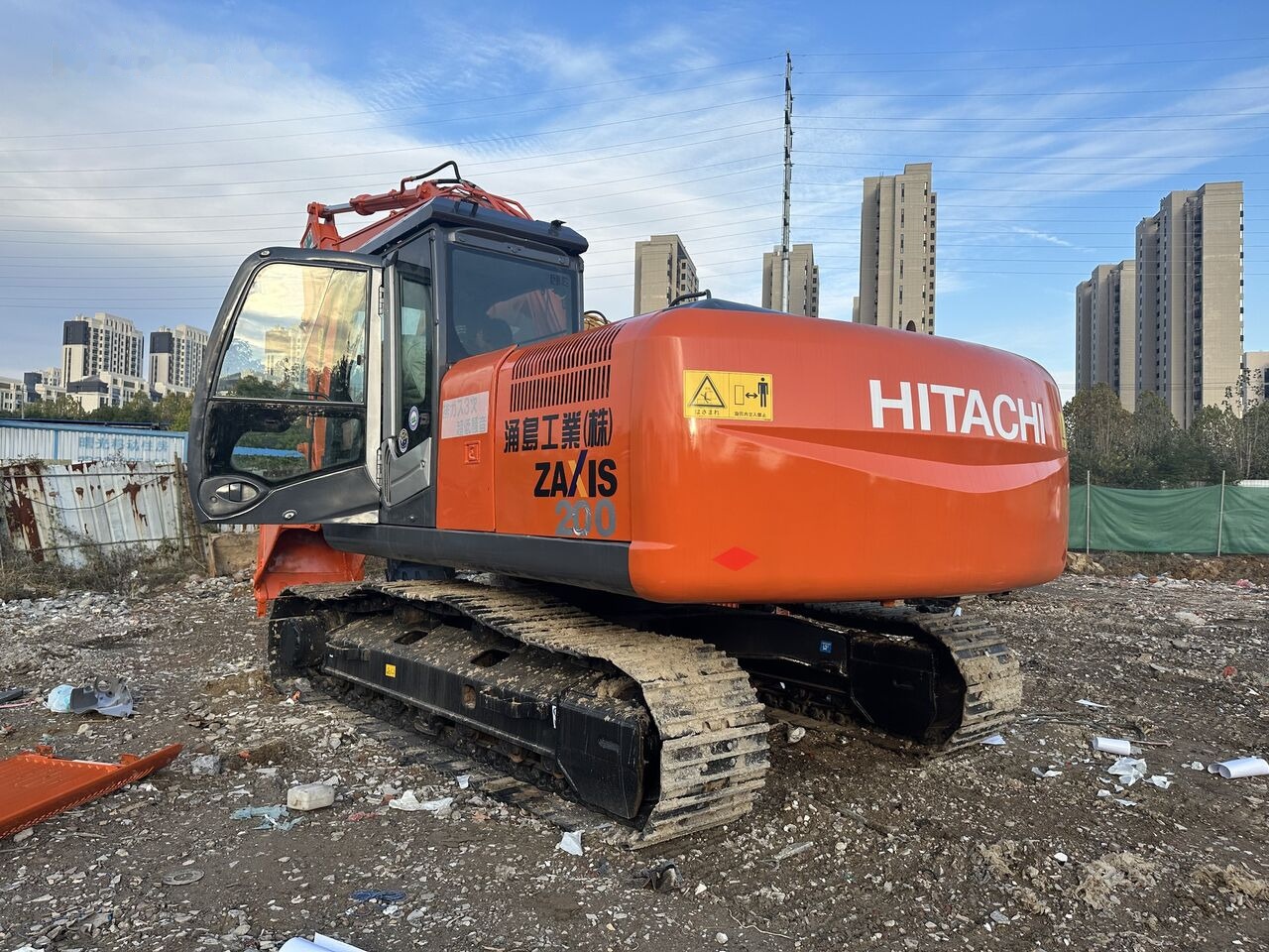 Hitachi ZX200-3 - Excavadora de cadenas: foto 5 Hitachi ZX200-3 - Excavadora de cadenas: foto 5
