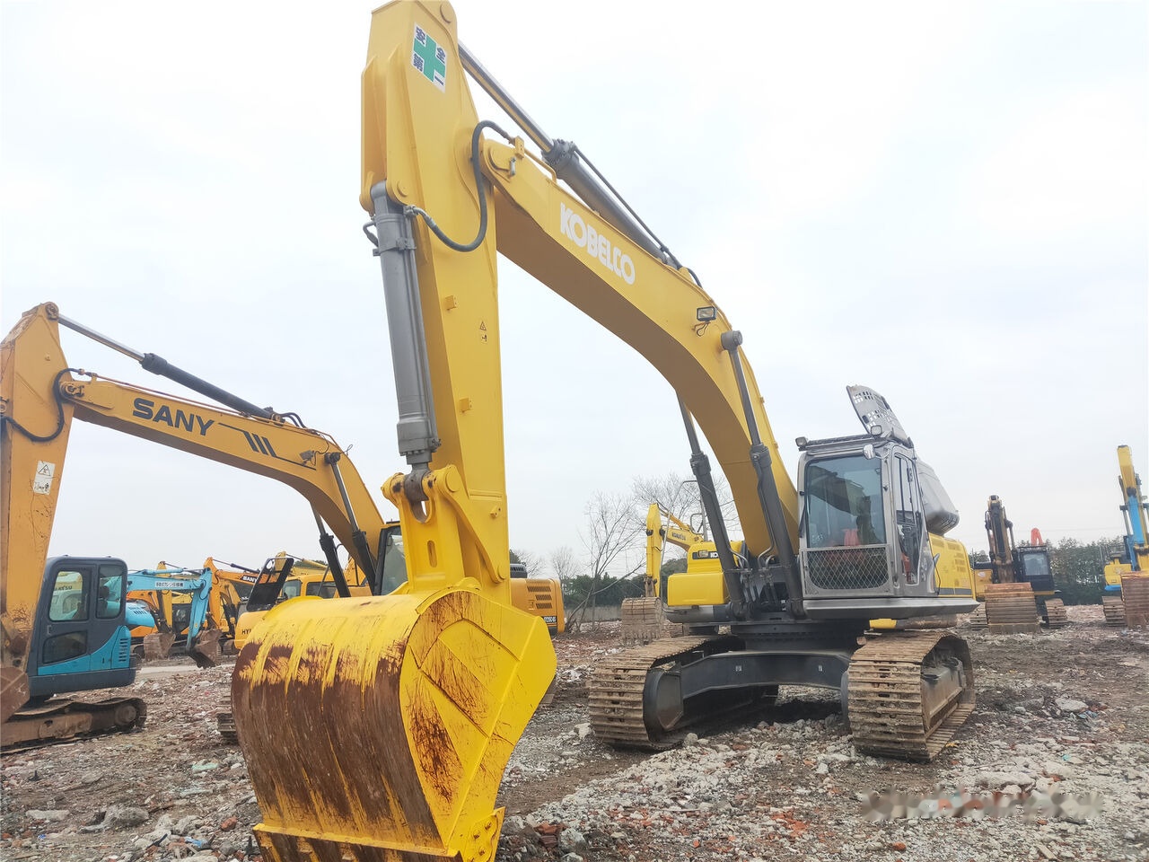 Kobelco SK350D - Excavadora de cadenas: foto 4 Kobelco SK350D - Excavadora de cadenas: foto 4