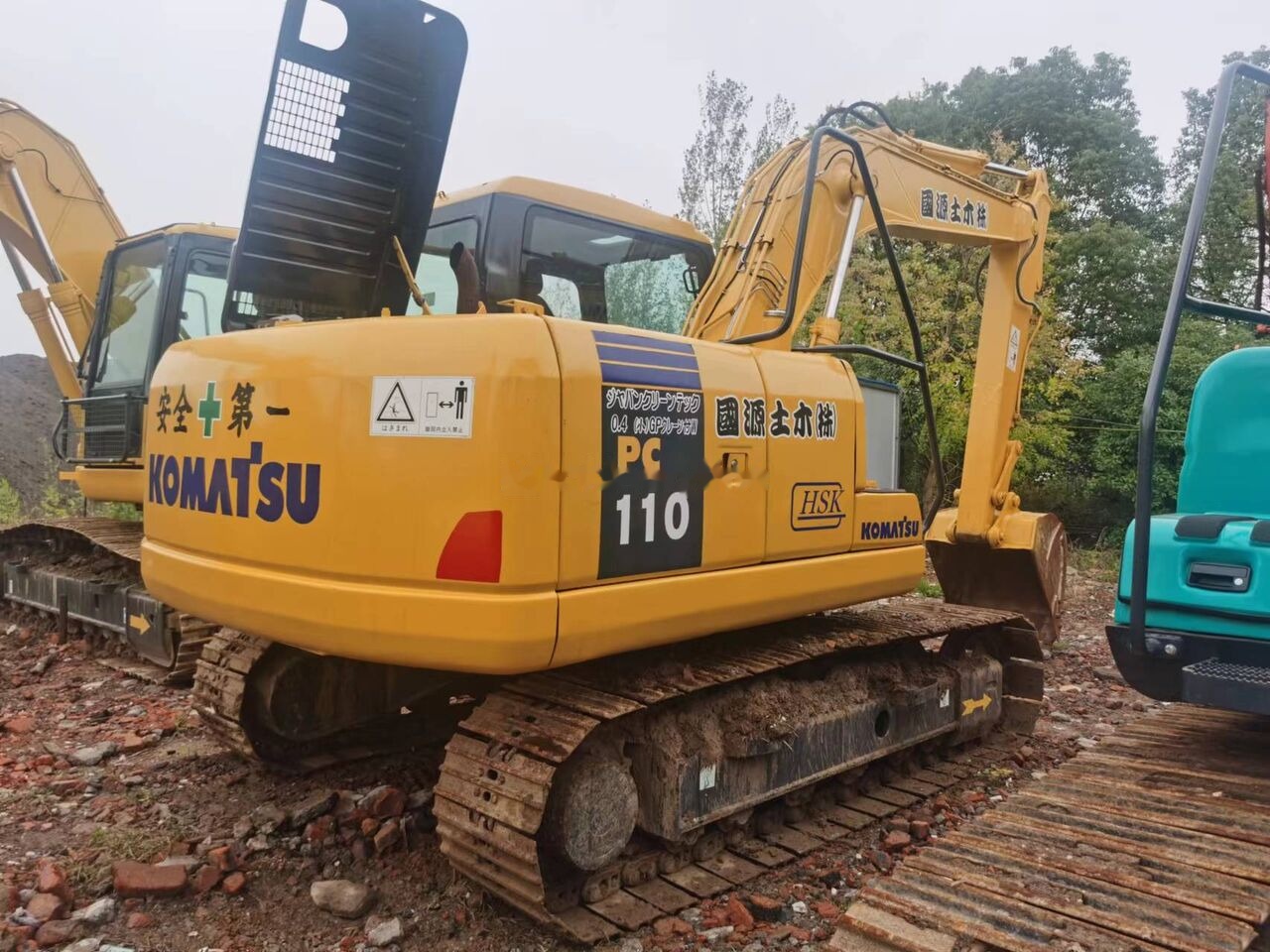 Komatsu PC110 - Excavadora de cadenas: foto 3 Komatsu PC110 - Excavadora de cadenas: foto 3