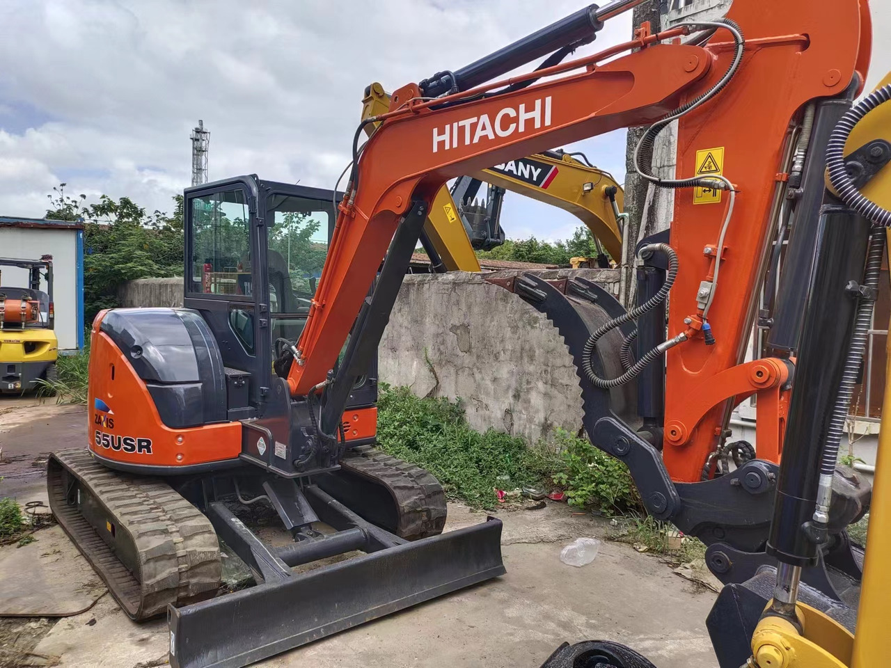 HITACHI ZX55 USR-5A - Miniexcavadora: foto 4 HITACHI ZX55 USR-5A - Miniexcavadora: foto 4