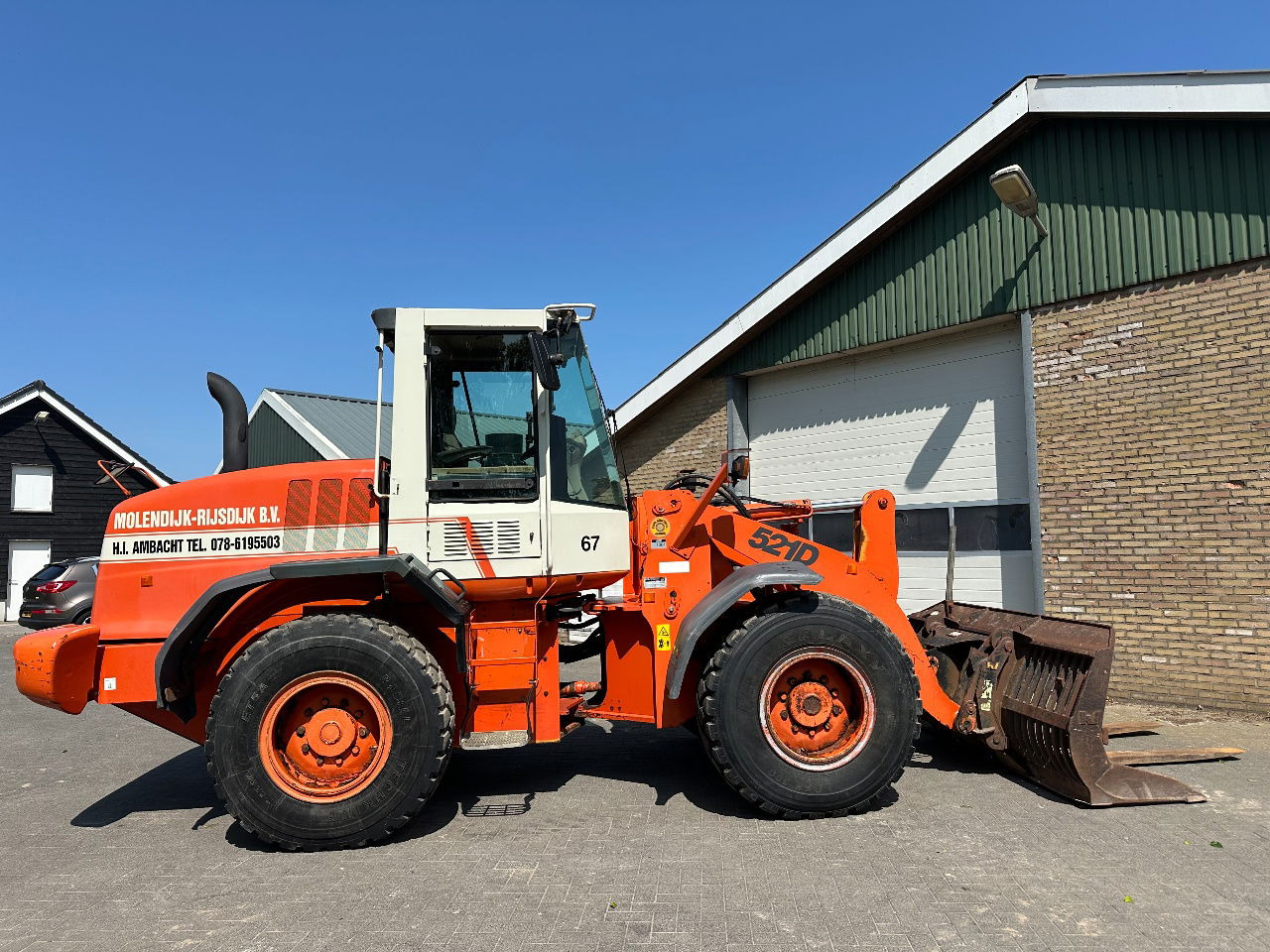 Cargadora de ruedas Case 521D: foto 7 Cargadora de ruedas Case 521D: foto 7