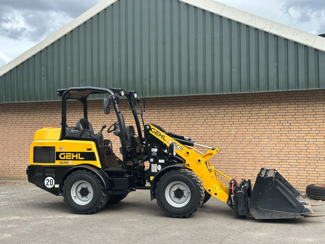 Gehl AL550 - Cargadora de ruedas: foto 4 Gehl AL550 - Cargadora de ruedas: foto 4