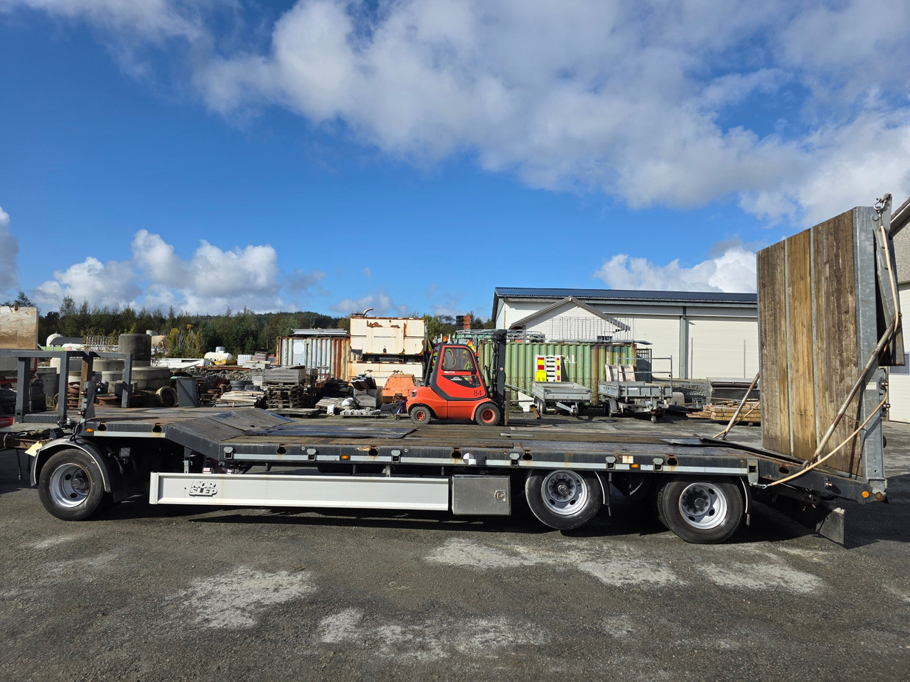 Fliegl Maskinhenger - Remolque góndola rebajadas: foto 4 Fliegl Maskinhenger - Remolque góndola rebajadas: foto 4