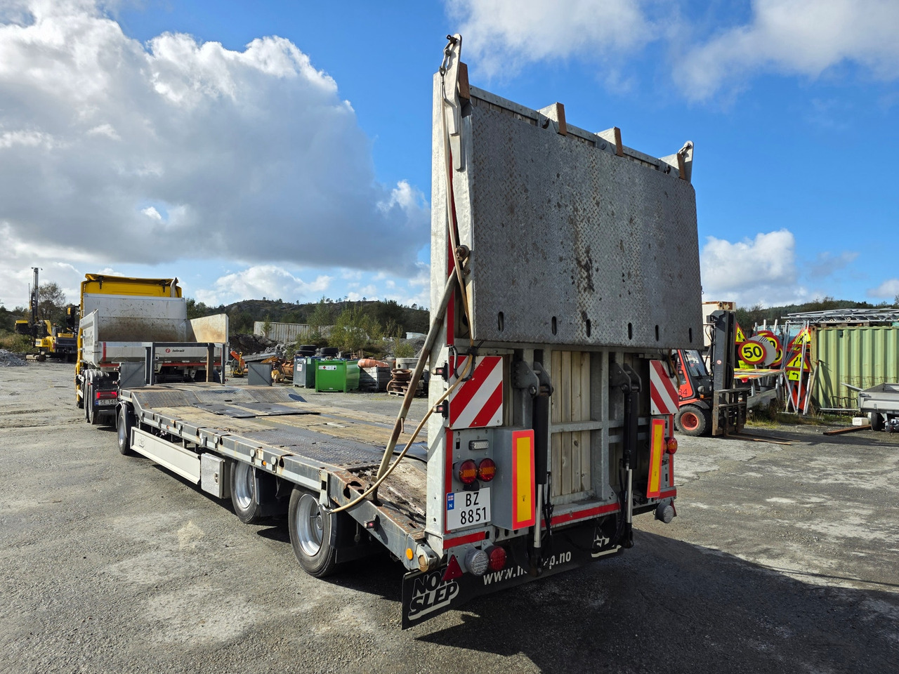 Fliegl Maskinhenger - Remolque góndola rebajadas: foto 5 Fliegl Maskinhenger - Remolque góndola rebajadas: foto 5