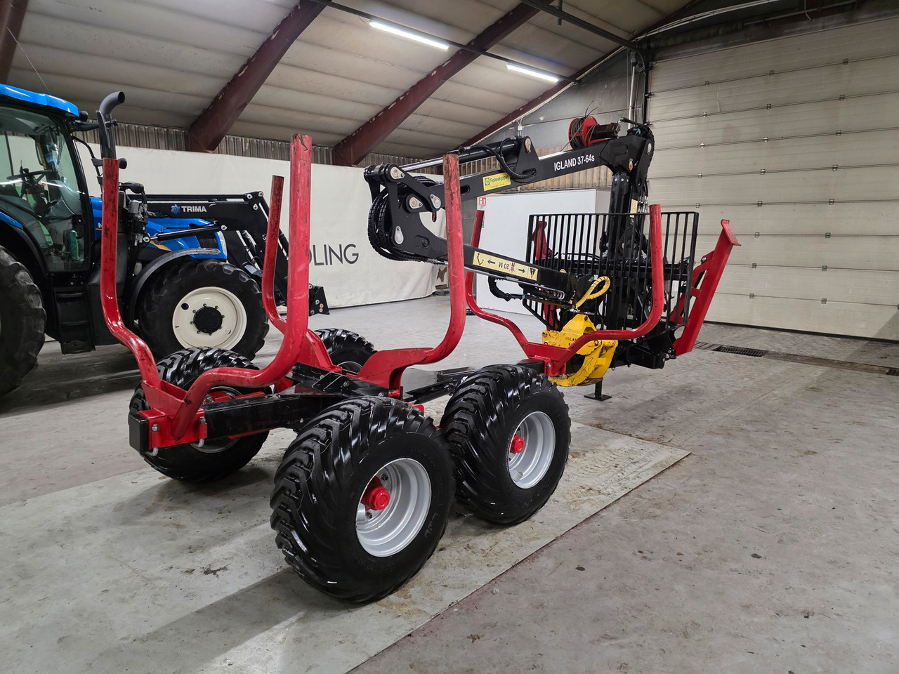 Igland 380 Swingtrac-system - Remolque maderero: foto 4 Igland 380 Swingtrac-system - Remolque maderero: foto 4