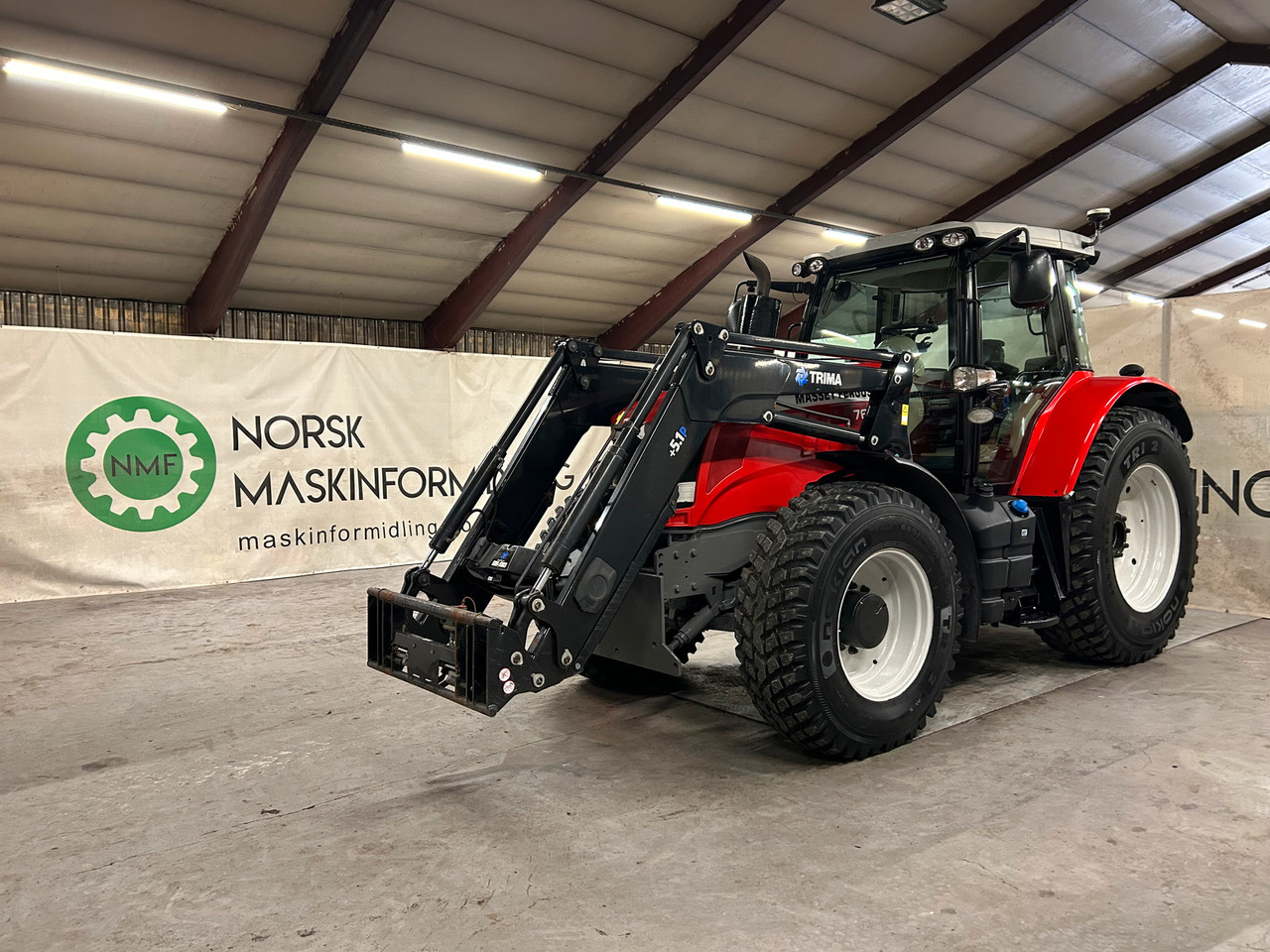 Massey Ferguson 7618 Dyna VT - Tractor: foto 1 Massey Ferguson 7618 Dyna VT - Tractor: foto 1