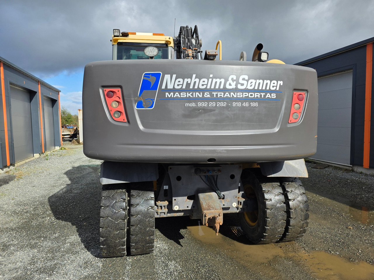 Volvo EW160C - Excavadora de ruedas: foto 4 Volvo EW160C - Excavadora de ruedas: foto 4