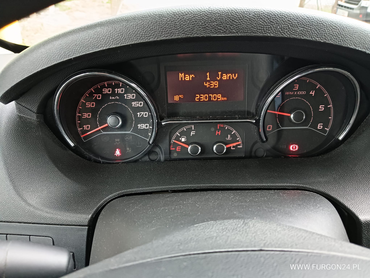 Furgoneta caja cerrada FIAT DUCATO KONTENER WINDA NR 886: foto 13