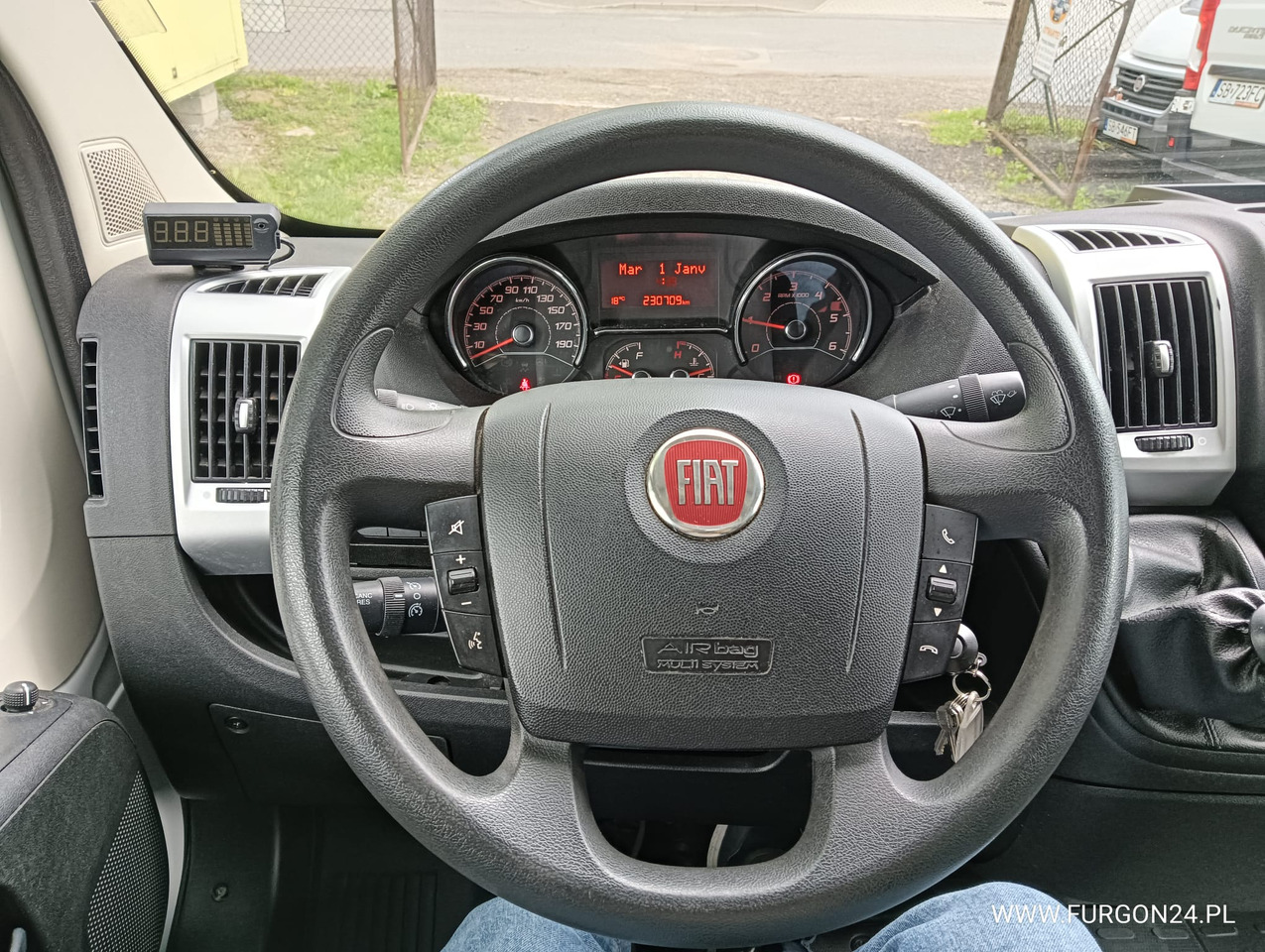 Furgoneta caja cerrada FIAT DUCATO KONTENER WINDA NR 886: foto 12