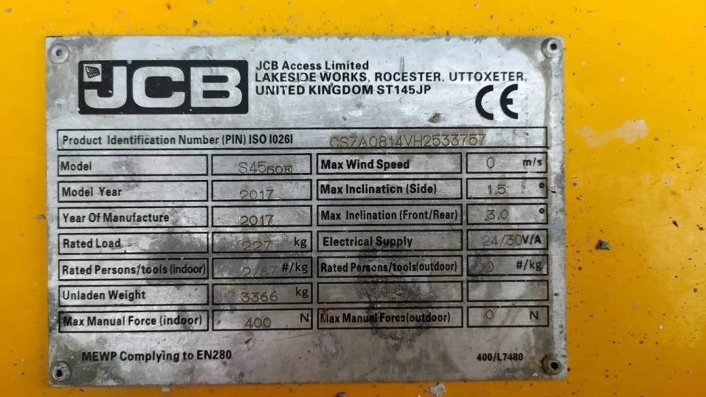 Leasing de JCB S4550E  JCB S4550E: foto 11