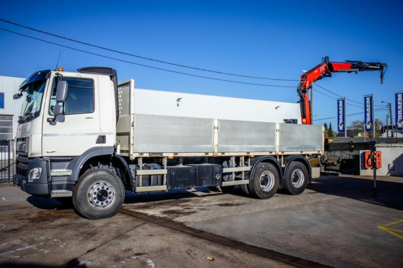 DAF CF 450-6X4+FASSI18T/M(3EXT)-78500KM - Camión caja abierta, Camión grúa: foto 1 DAF CF 450-6X4+FASSI18T/M(3EXT)-78500KM - Camión caja abierta, Camión grúa: foto 1
