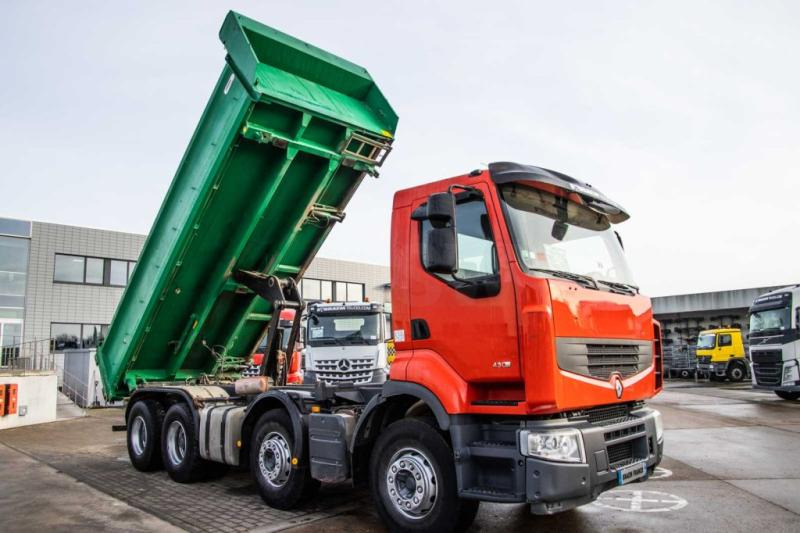 Camión volquete Renault LANDER-KERAX 430 DXI+BIBENNE: foto 8