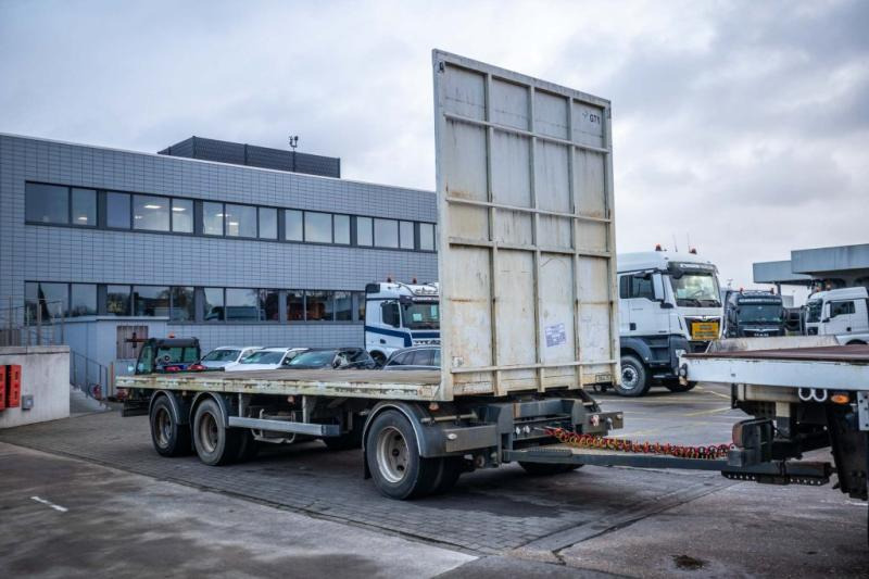 Trouillet PLATEAU + 3 ASSEN DOLLY - Remolque plataforma/ Caja abierta: foto 2 Trouillet PLATEAU + 3 ASSEN DOLLY - Remolque plataforma/ Caja abierta: foto 2