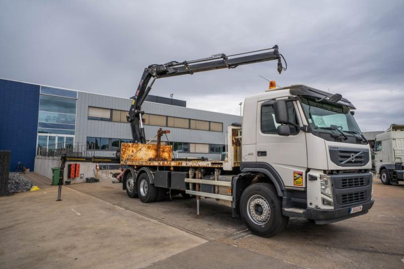 Volvo FM 410 DXI -6X2+HIAB 24 T/m/2x - Camión caja abierta, Camión grúa: foto 2 Volvo FM 410 DXI -6X2+HIAB 24 T/m/2x - Camión caja abierta, Camión grúa: foto 2
