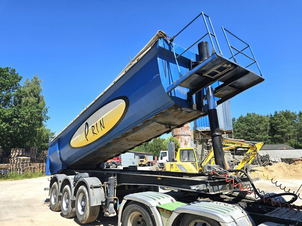Diversen W25 24 M3 Tipper Semi-Trailer CMT W25 24 M3 Tipper Semi-Trailer - Semirremolque volquete: foto 1 Diversen W25 24 M3 Tipper Semi-Trailer CMT W25 24 M3 Tipper Semi-Trailer - Semirremolque volquete: foto 1
