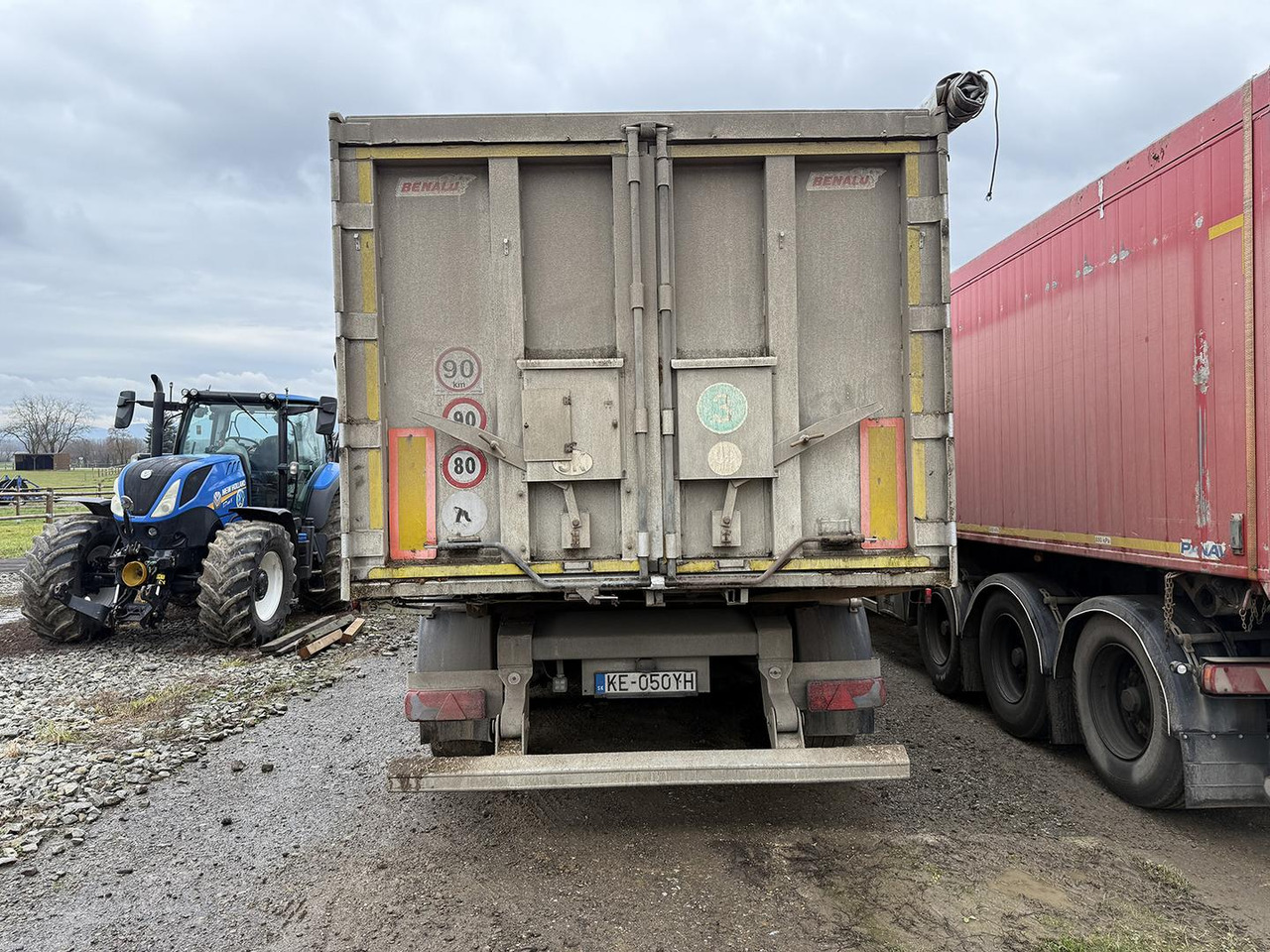 Benalu OZ, 4180/II, Sklápací hliníkový náves - Semirremolque volquete: foto 2 Benalu OZ, 4180/II, Sklápací hliníkový náves - Semirremolque volquete: foto 2