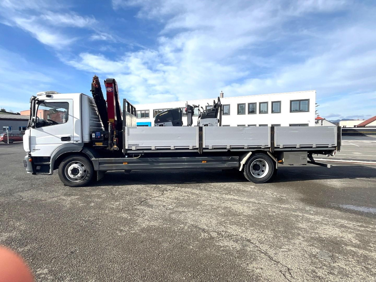 Mercedes truck ATEGO, 1527, Crane HMF 1120 - K5 - Camión caja abierta, Camión grúa: foto 5 Mercedes truck ATEGO, 1527, Crane HMF 1120 - K5 - Camión caja abierta, Camión grúa: foto 5