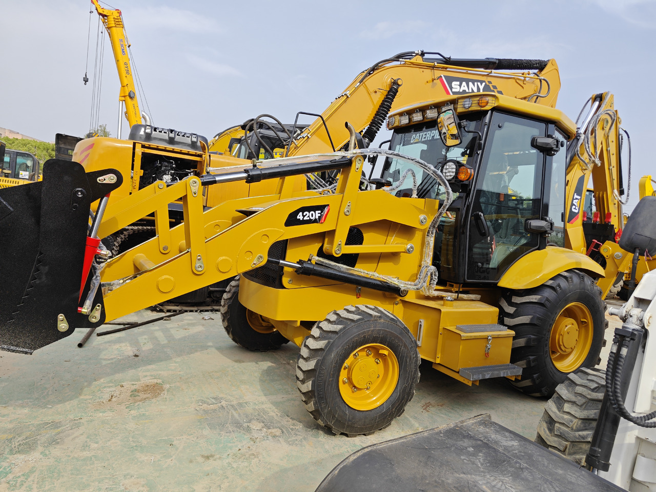 CATERPILLAR 428F backhoe loader - Retroexcavadora: foto 4 CATERPILLAR 428F backhoe loader - Retroexcavadora: foto 4