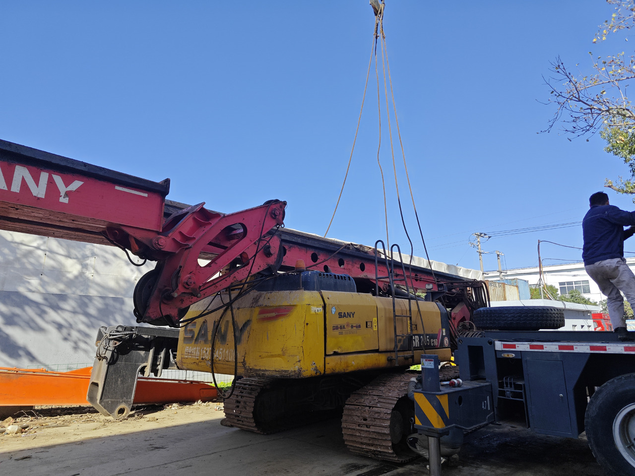 SANY SR205 Rotary Drill USED Crawler Drill rig - Perforadora: foto 2 SANY SR205 Rotary Drill USED Crawler Drill rig - Perforadora: foto 2