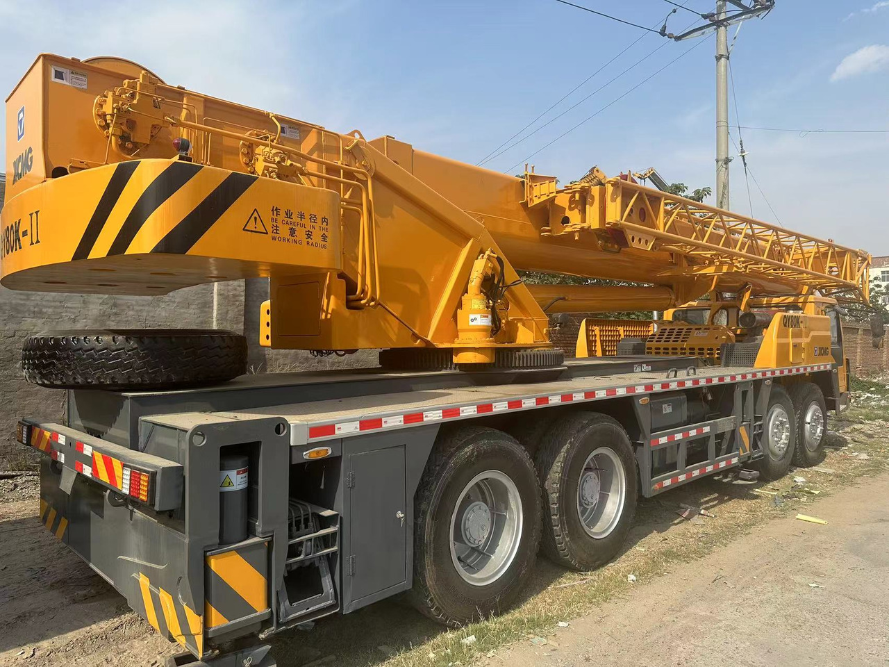 XCMG QY80K used 80ton truck crane - Grúa todo terreno: foto 2 XCMG QY80K used 80ton truck crane - Grúa todo terreno: foto 2