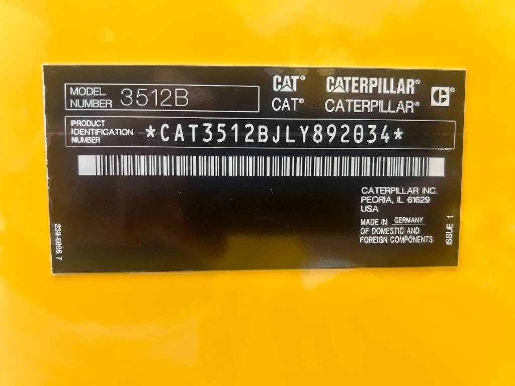 Generador industriale nuevo CAT 3512B - 1.600 kVA Open Generator - DPX-18102: foto 23