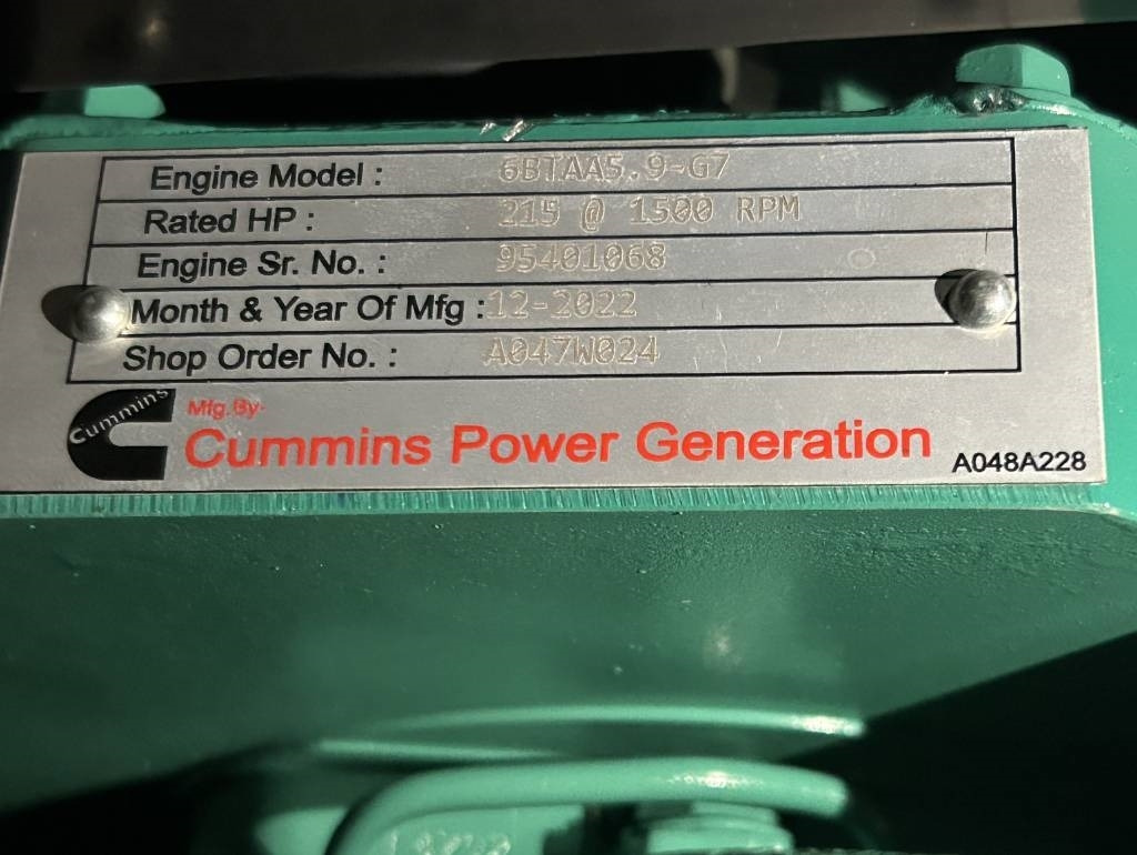 Generador industriale nuevo Cummins C170D5 - 170 kVA Generator - DPX-18511: foto 10