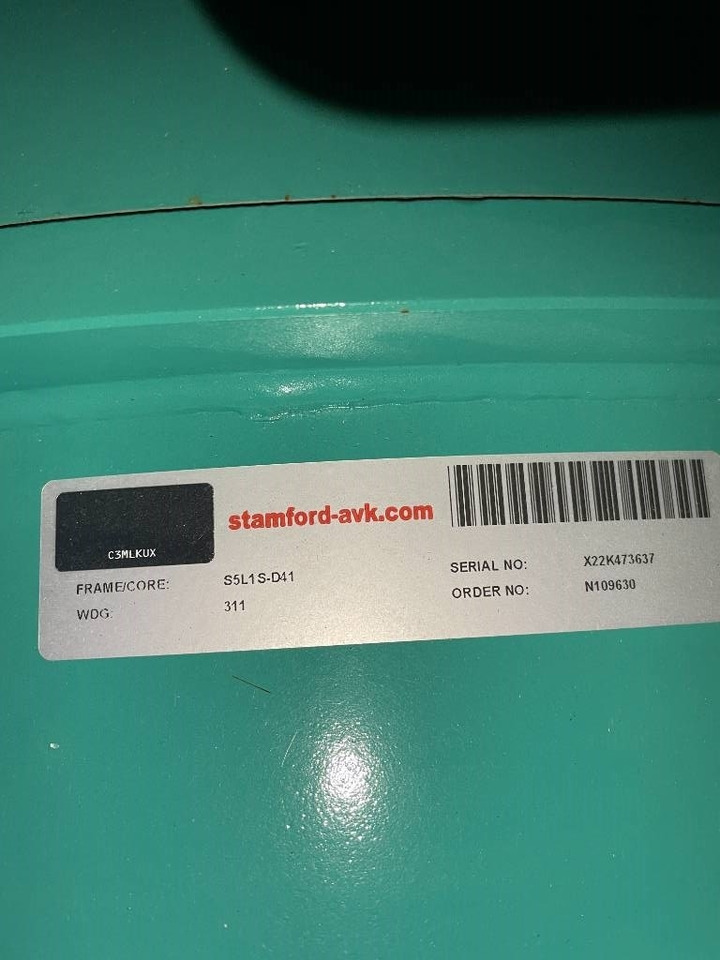 Generador industriale nuevo Cummins C550D5 - 550 kVA Generator - DPX-18522: foto 16