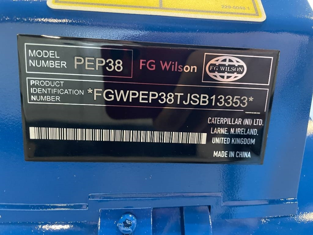Generador industriale nuevo FG Wilson P65-5 - 65 kVA Open Genset - DPX-16006-O: foto 14