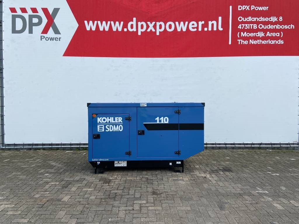 Sdmo J110 - 110 kVA Generator - DPX-17106 - Generador industriale: foto 1 Sdmo J110 - 110 kVA Generator - DPX-17106 - Generador industriale: foto 1