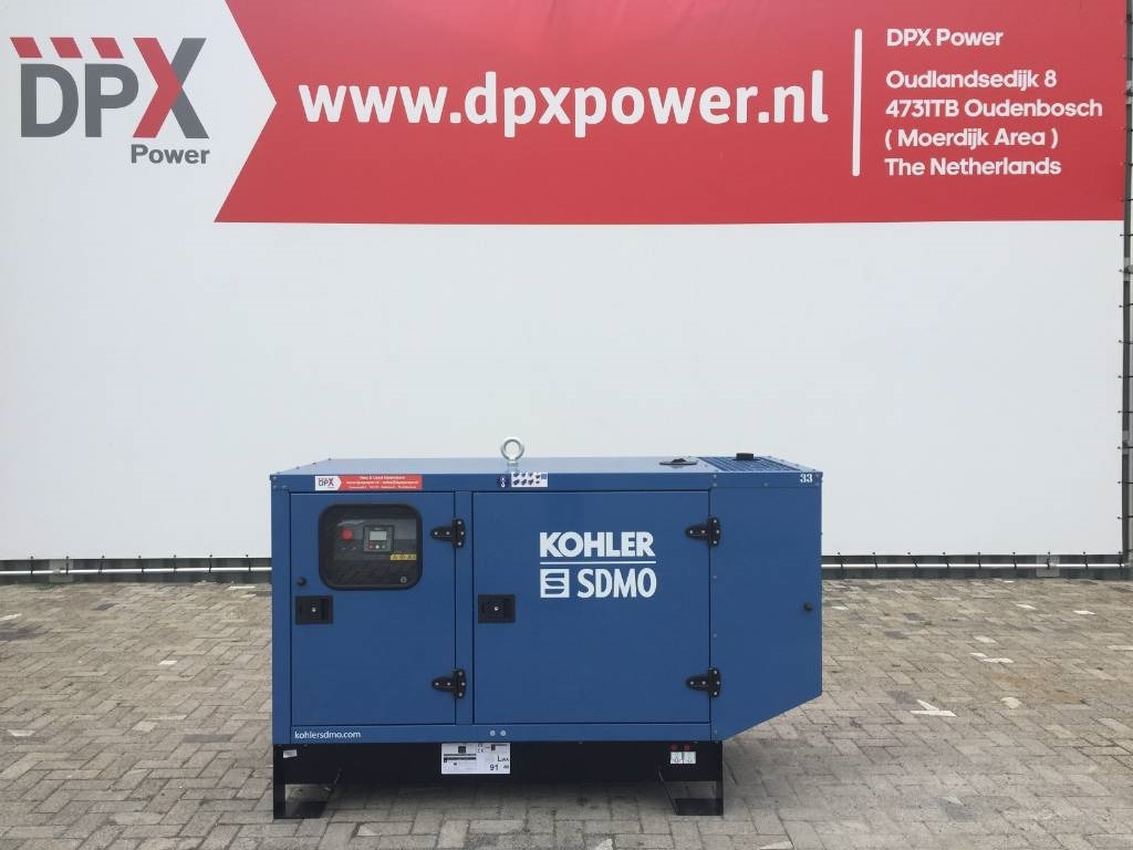 Sdmo J33 - 33 kVA Generator - DPX-17101 - Generador industriale: foto 1 Sdmo J33 - 33 kVA Generator - DPX-17101 - Generador industriale: foto 1