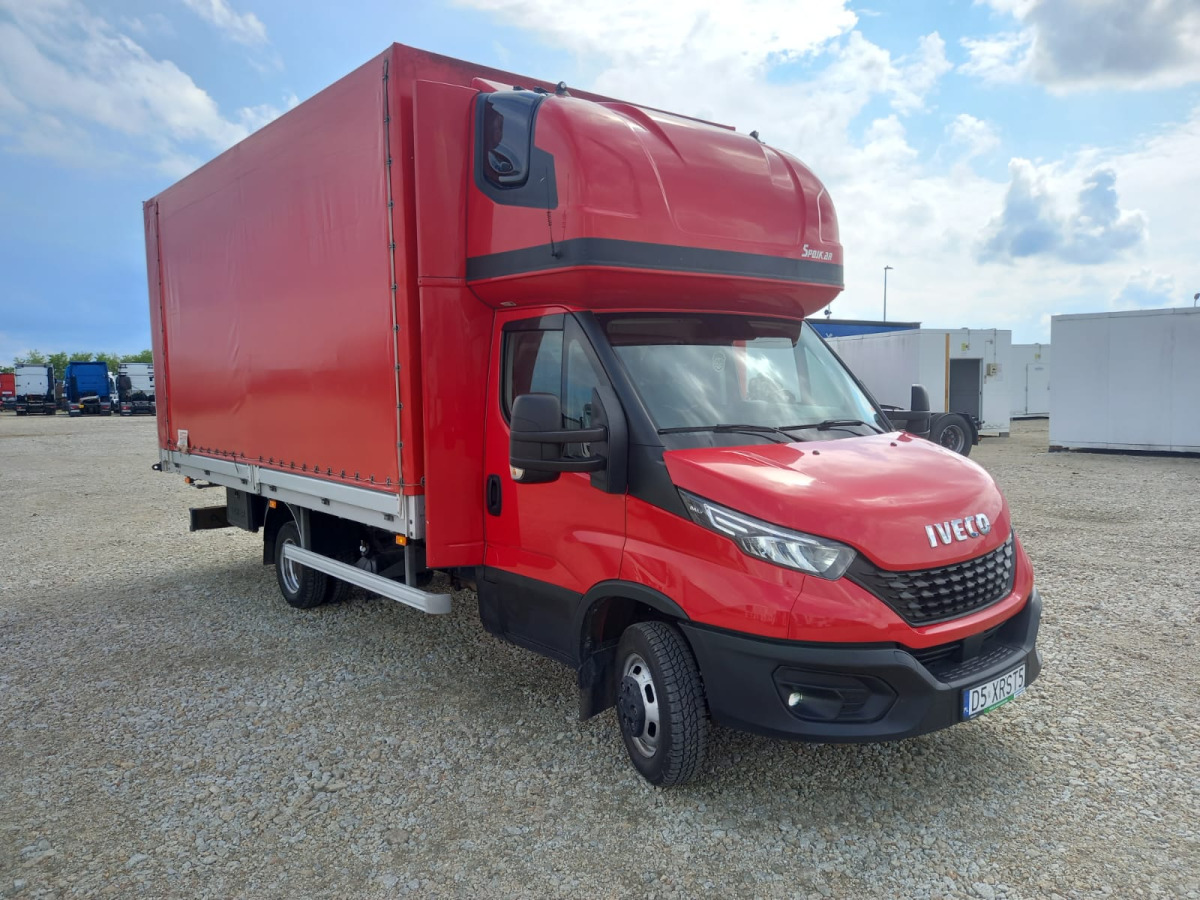IVECO/JUSAM STANISŁAWJURKOWSKI 50C18/JU06 PLANDEKA - Furgoneta con lona: foto 1 IVECO/JUSAM STANISŁAWJURKOWSKI 50C18/JU06 PLANDEKA - Furgoneta con lona: foto 1